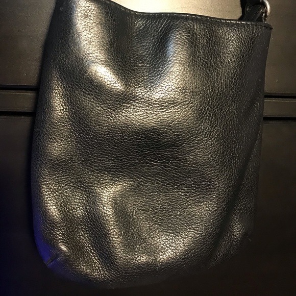 Michael Kors Black Leather Crossbody Bag - Picture 3 of 4